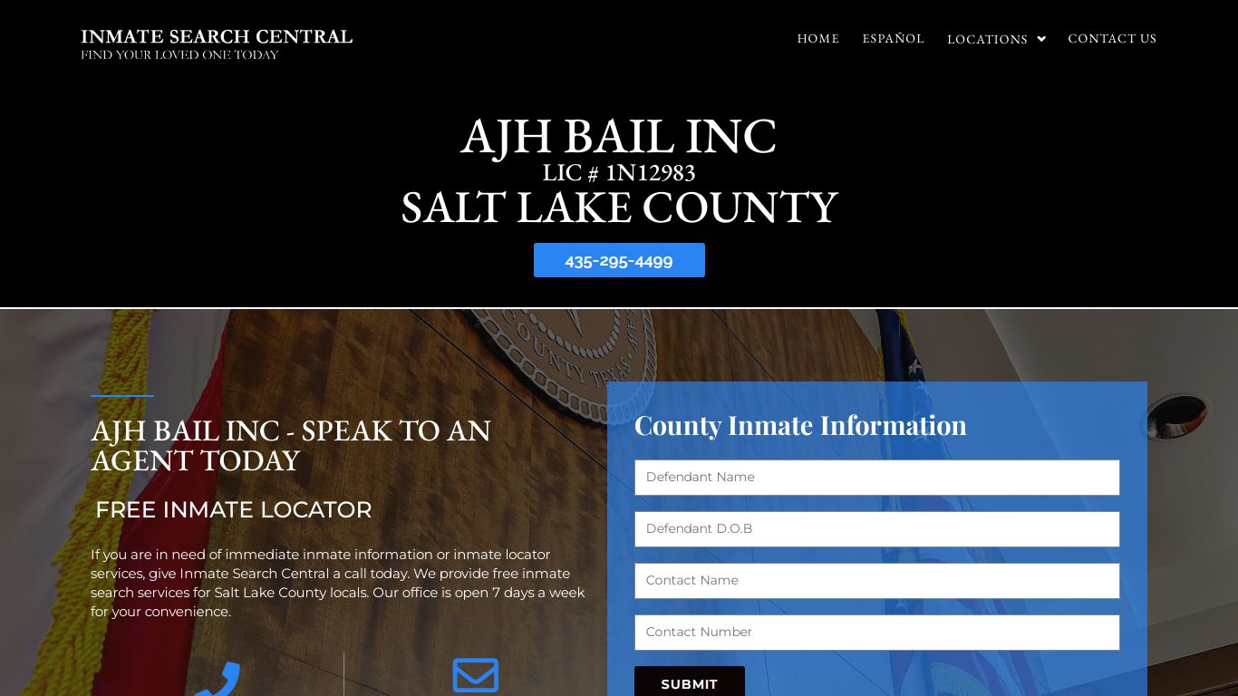 Salt Lake County - Inmate Search Central